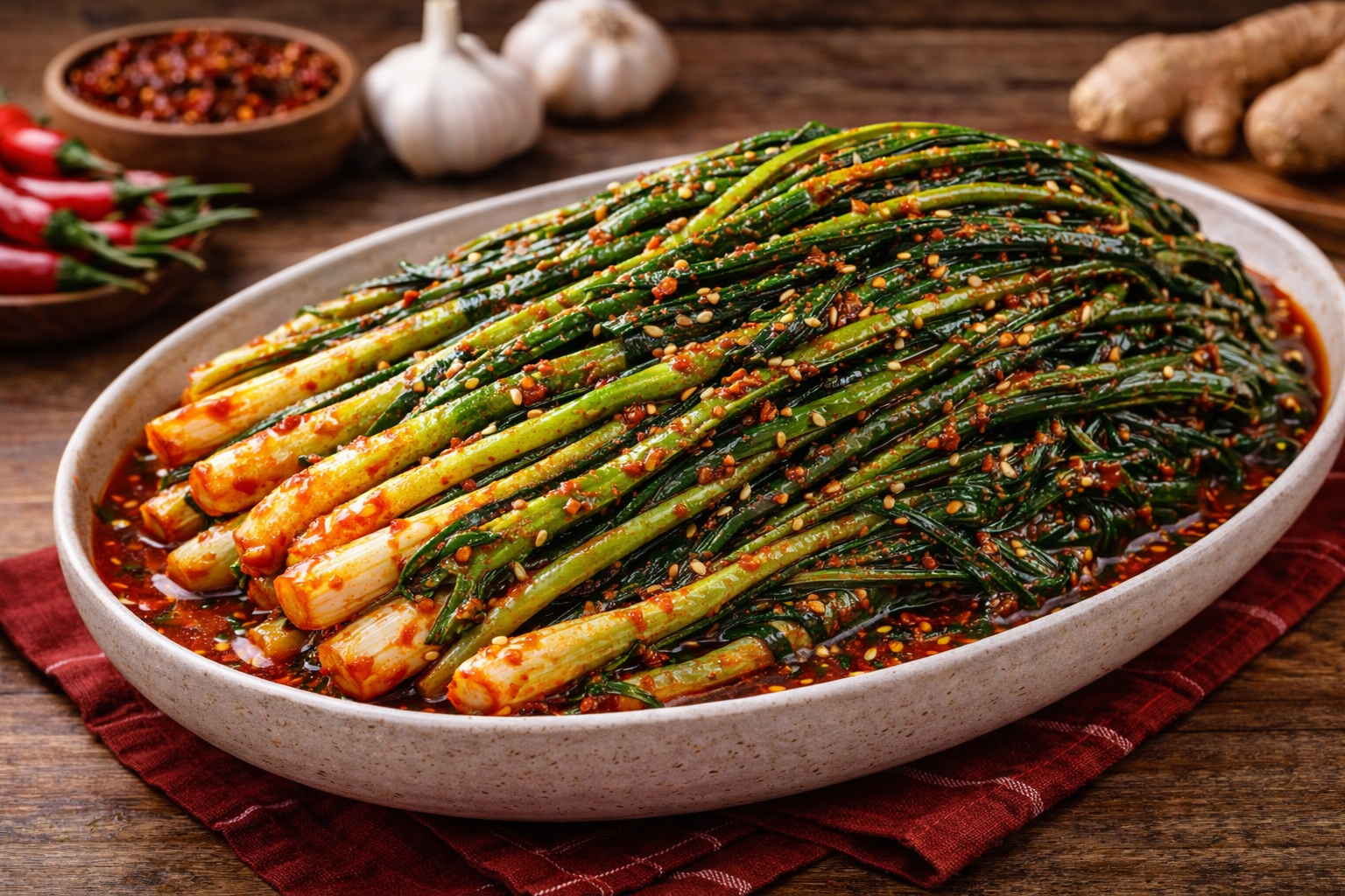 집에 담근 맛 김치